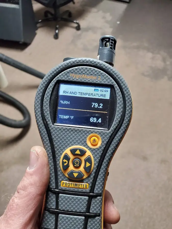 Moisture meter humidity assessment for Mold Remediation & Removal in Kingsbury